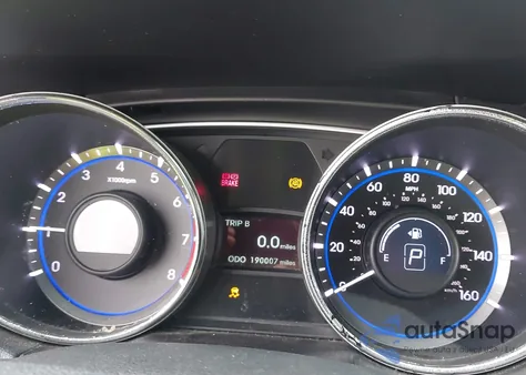 2014 Hyundai Sonata Gls из США, поврежденный, VIN 5NPEB4AC2EH872769